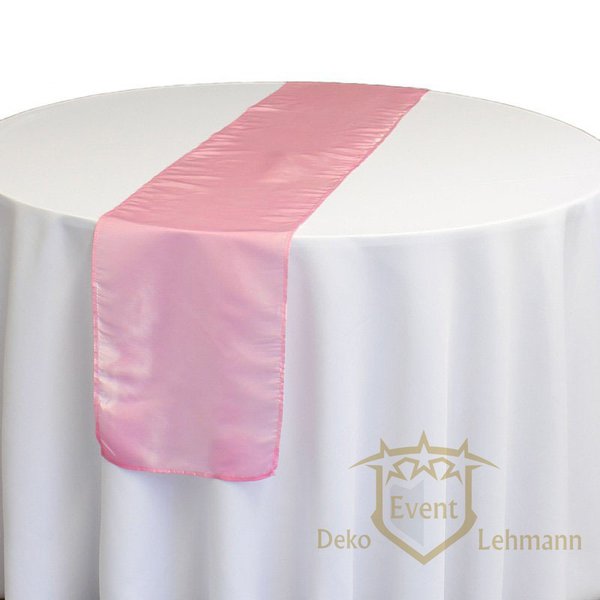 Tischband rosa (mieten)