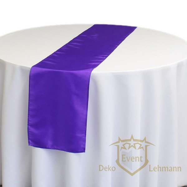 Tischband lila (mieten)