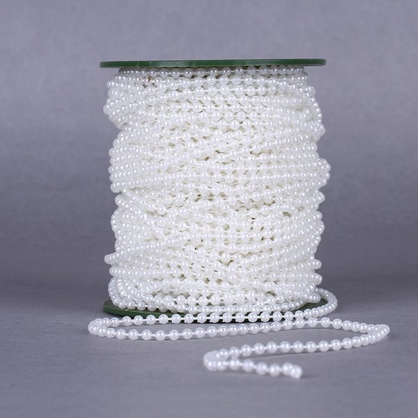 Perlenkette weiß 250 cm (mieten)