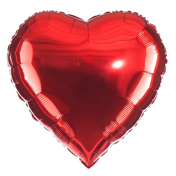 Folienballon rot Herz 45 cm (kaufen)