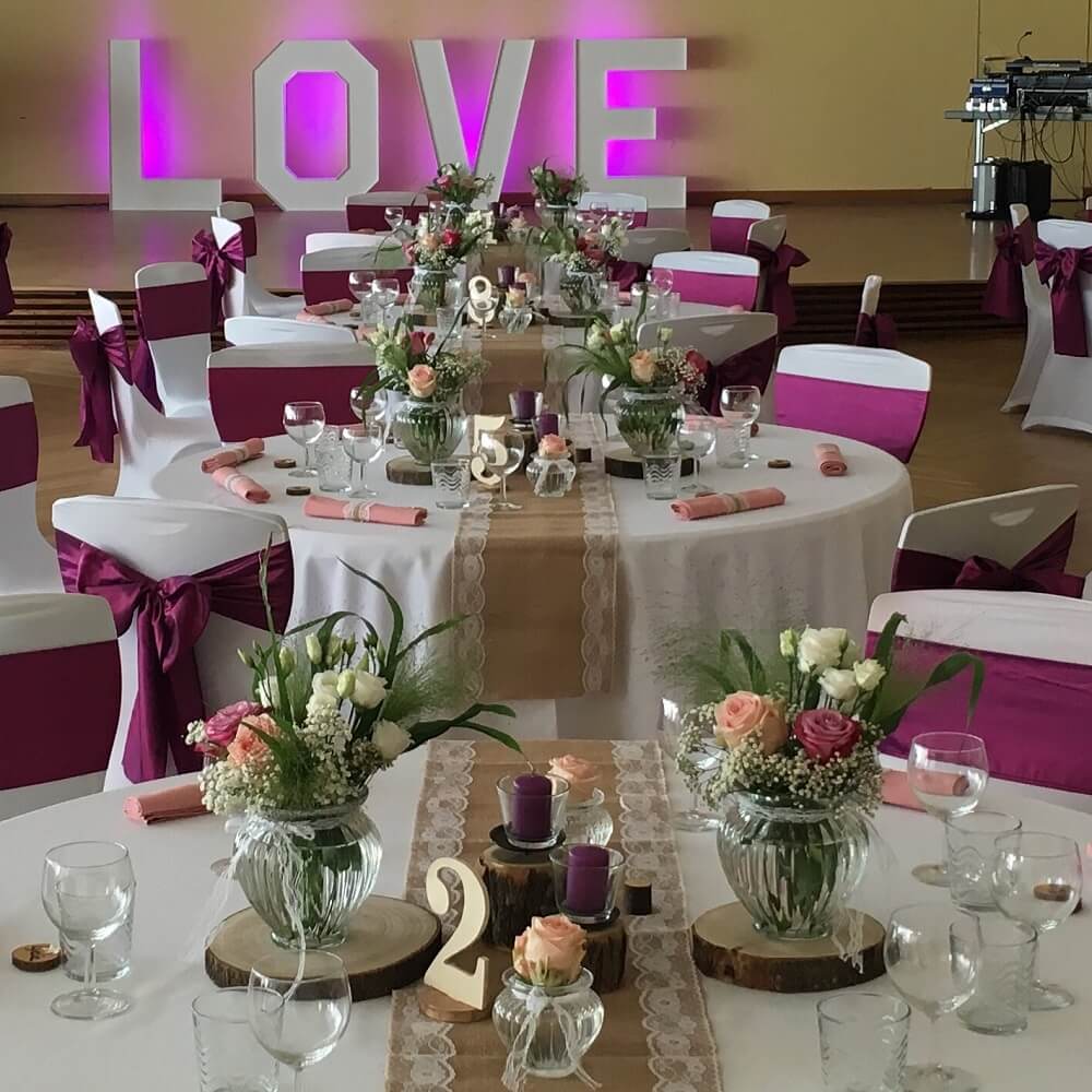 Event & Hochzeitsdeko mieten - EventDekoLehmann